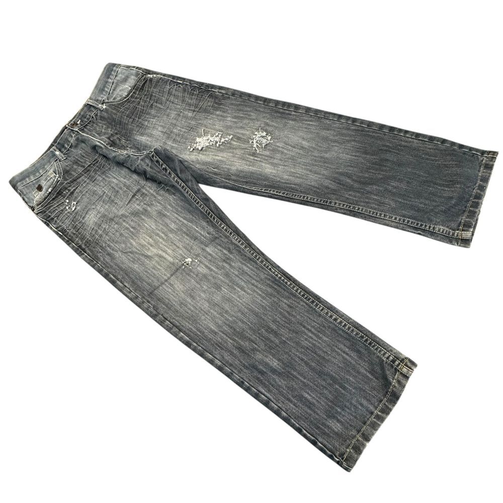 Vintage Southpole Jeans Mens 36x30‎ Distressed Y2K Baggy Loose Hip Hop Rap Skate